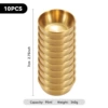 Gold 10pcs [8.2cm plate]
