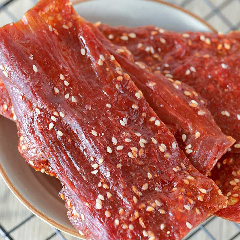 ポークジャーキー スナックスクラップ 500g 斤単位で計量された肉の破片 肉屋のジャーキーが欲求を満たす 晋江スナック食品|undefined