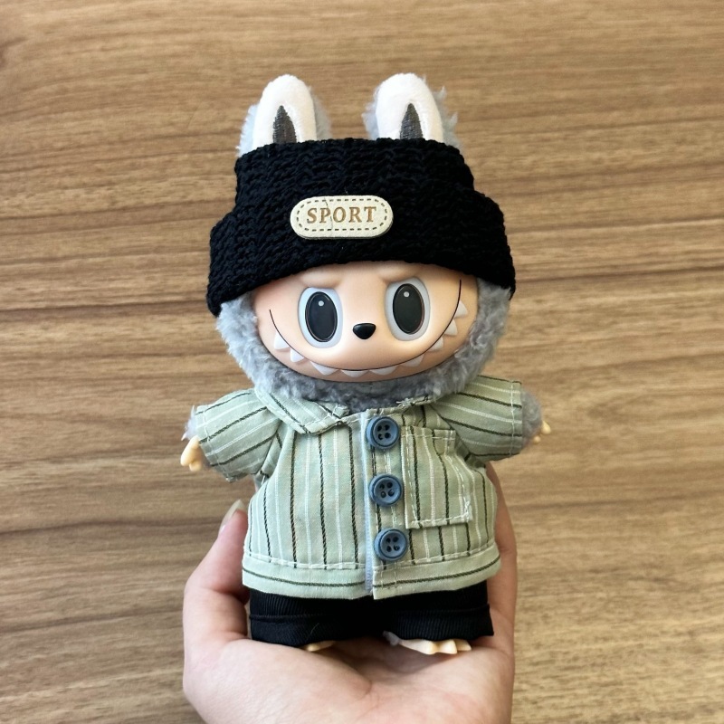 仅衣服适用labubu坐坐派对娃衣一二三代拉布布衣服套装配件饰周边|undefined