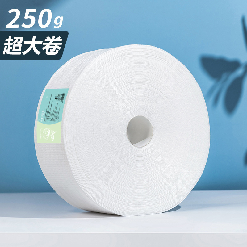 美容院専用使い捨て洗顔タオル600グラム厚い真珠紋大巻洗顔タオルSPAクレンジング綿柔らかいタオル|undefined