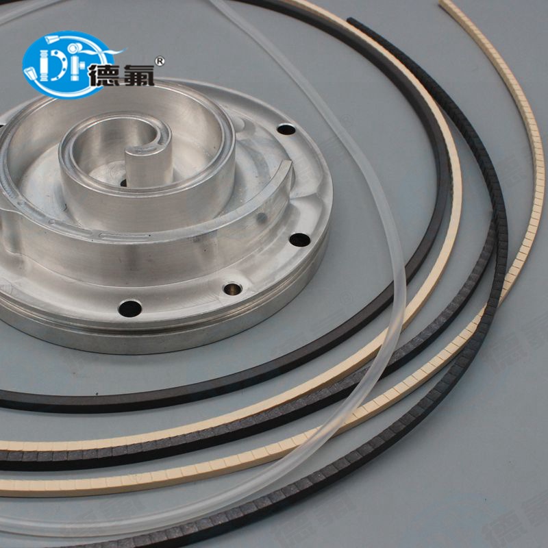 德氟 改性四氟塑料旋转密封条 医疗汽车空调耐磨条价优周期短