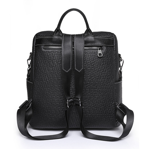Women's Trendy Korean Style 2025 Large Capacity Anti-Theft Backpack with Elephant Pattern Mommy Travel Bag