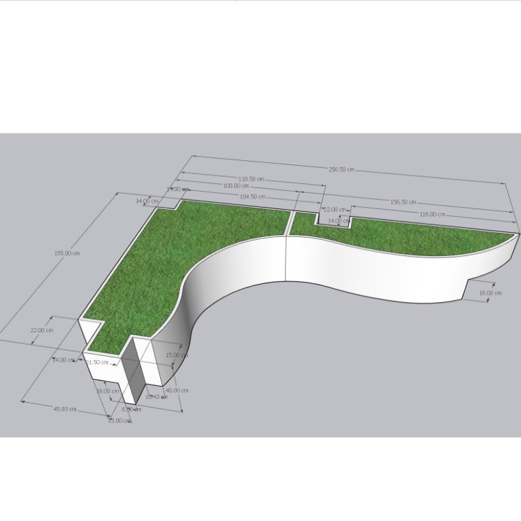 Caja de flores de balcón combinación de maceta de acero inoxidable terraza caja de plantación de tarjetas de escalones barandilla diseño gratuito caja de flores exclusiva