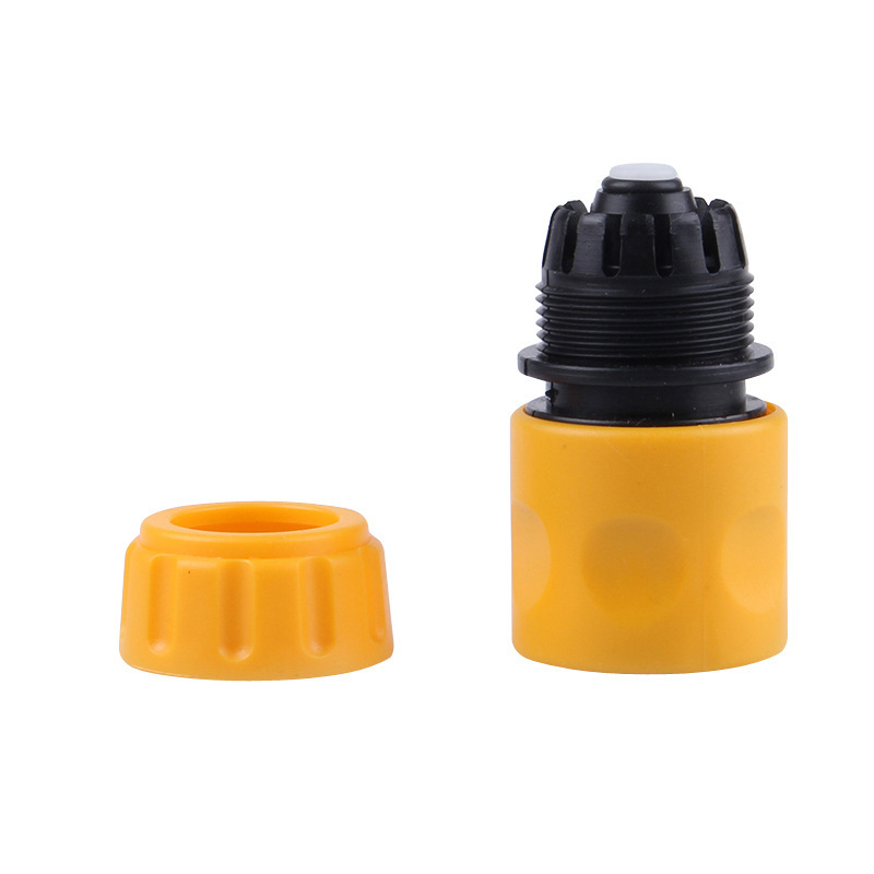 Pistola de agua de lavado de coches conector de parada de agua rápida 1/2 conector de tubería de agua conector de plástico Nuevo Material 4 conector de agua dividida image 6