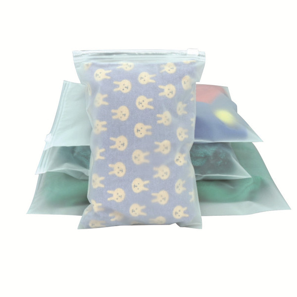 Matte pack with zipper