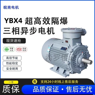 安徽皖南电机YBX4高效率隔爆三相异步电动机二级能效380V厂家直销