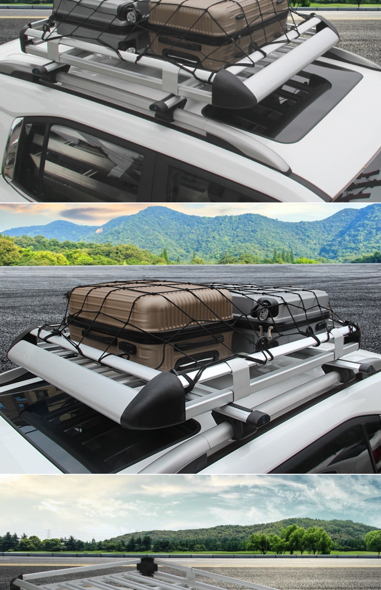 Car roof rack suv universal car travel frame rack special luggage frame basket roof rack change wholesale