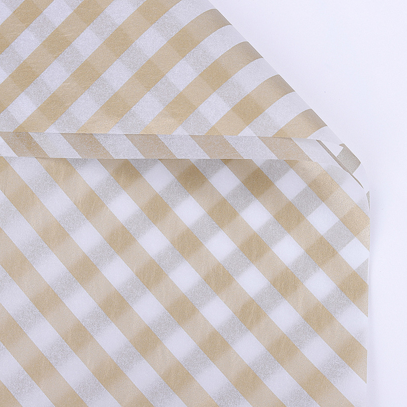 Papel de copia plegable metálico 20 hojas 50x70cm papel de tejido de Navidad papel de pera en stock papel de embalaje