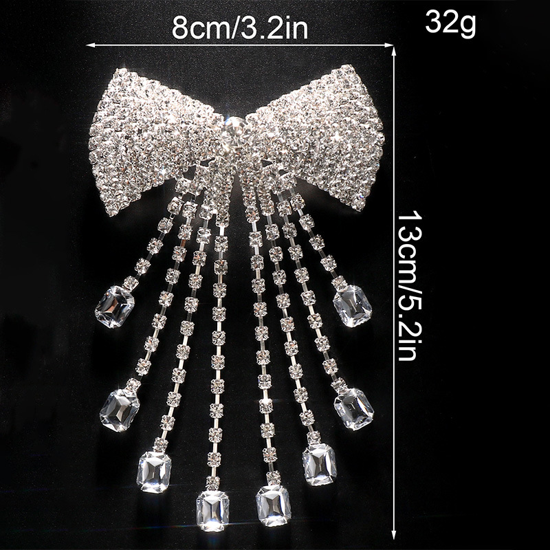 Europa y América industria pesada de diamante mariposa cabello de diamante de diamante de corte lateral clip de moda cabeza de viaje