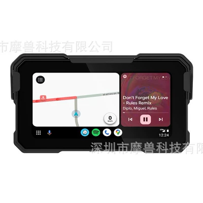 Motorcycle Navigation Portable: Simsiz CarPlay və Android Auto