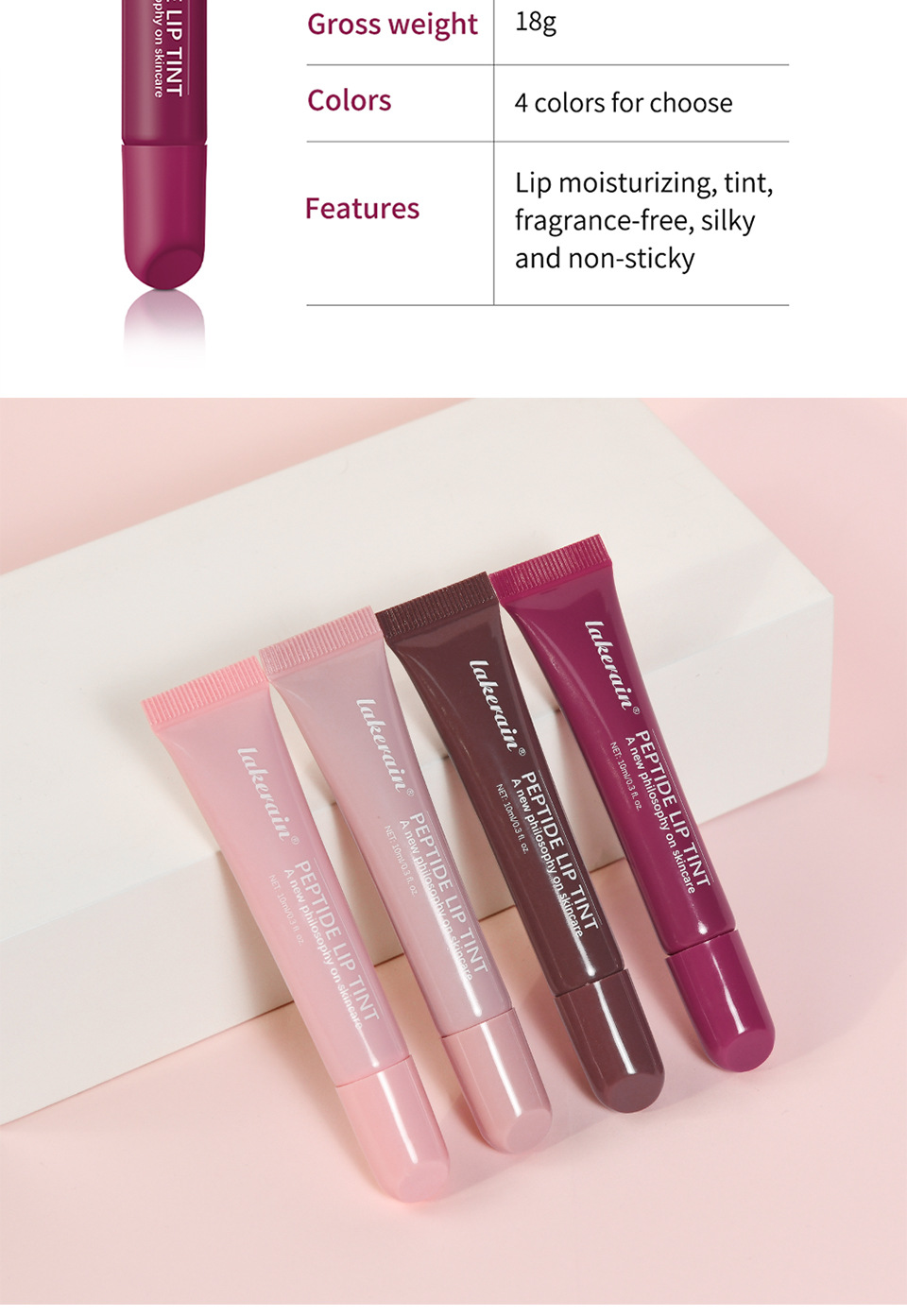 lakerain colored liquid lipstick undefined