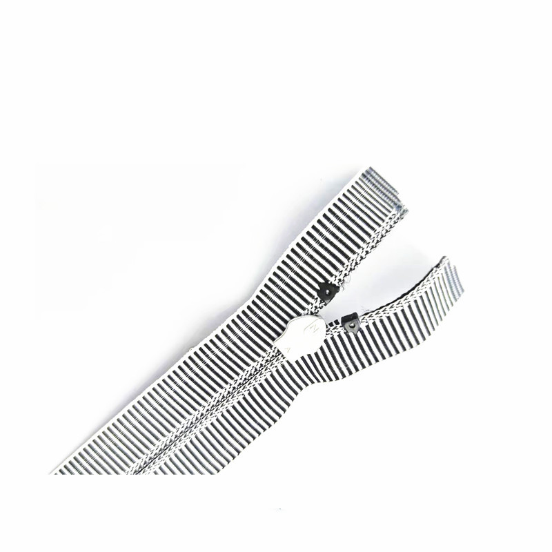 GCC品牌尼龙拉链5# 开尾条纹条装无锁顺滑服装家纺箱包用厂家批发