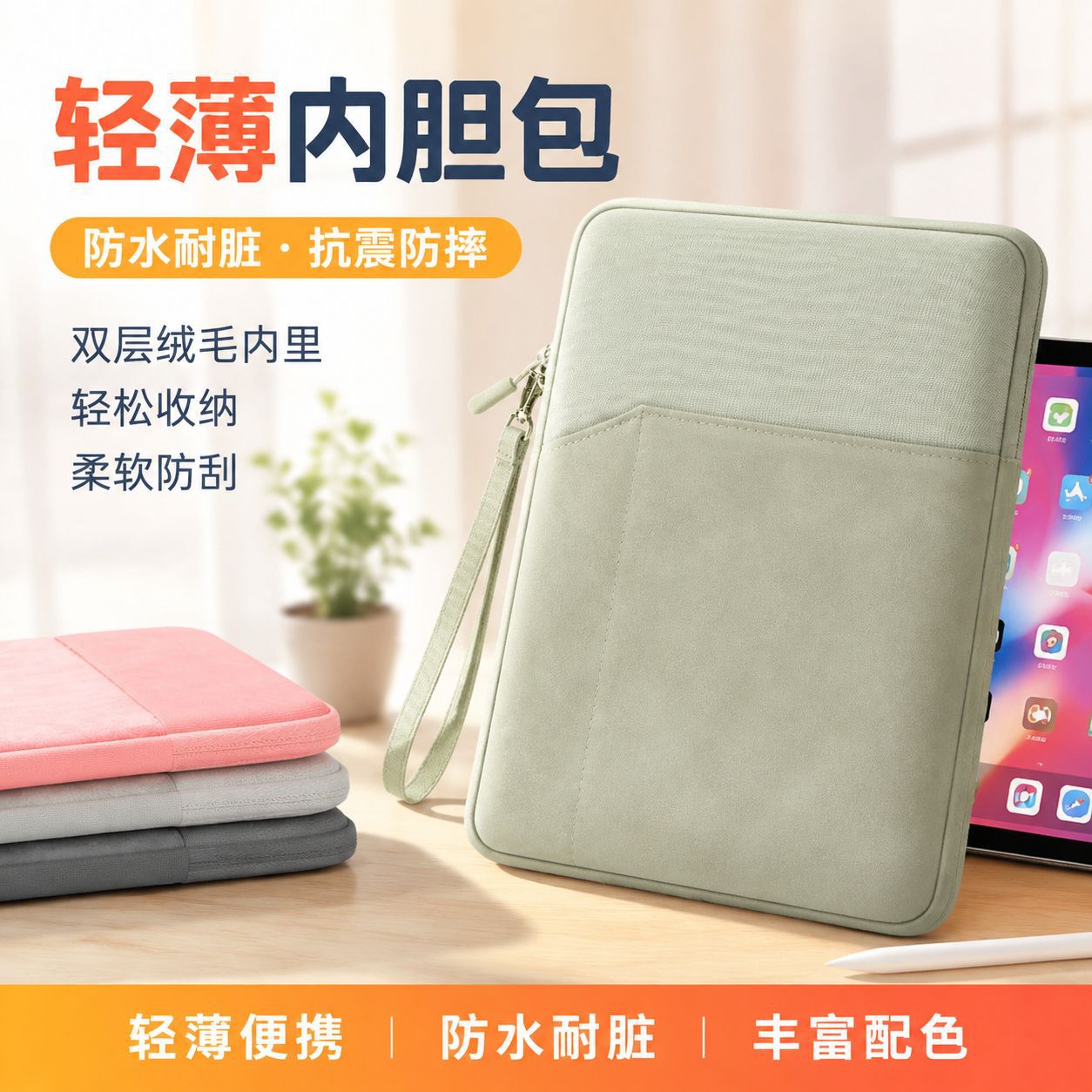 iPad tablet bag 7.9/ 8inch IPAD storage bag 10.8/ 11inch Laptop sleeve bag