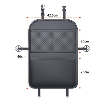 Backrest Anti-Kick Pad, Rear: Chair back anti-kick pad
