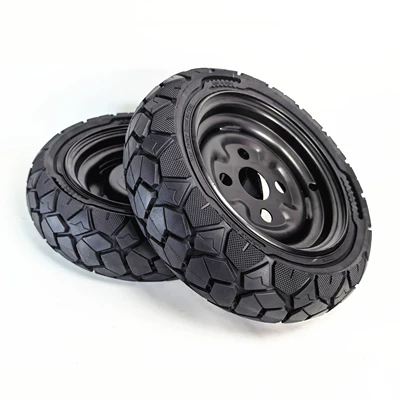 solid tire, complete wheel assembly for: Elektrikli avtomobil şinləri