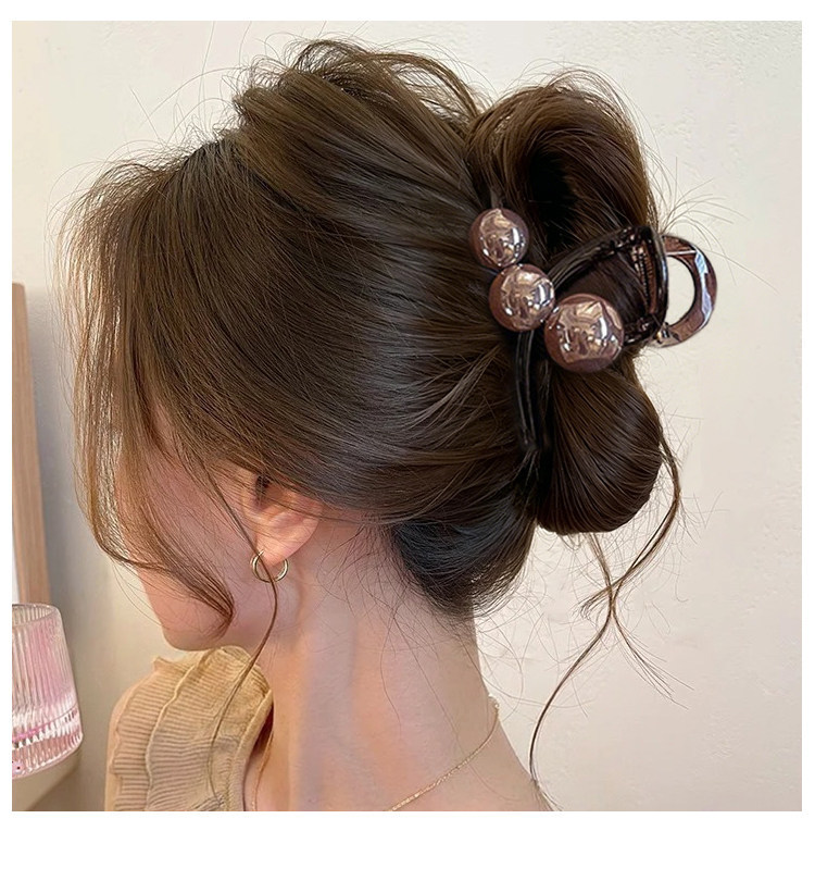 2026 elegante Haarklammer für Frauen, großes Volumen, Haarnadel für den Hinterkopf, mittlere Haarklemme Haiformat, Haarklemme
