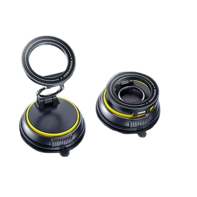 Vacuum Suction and Magnetic Attachment | Car phone holder