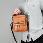 Полиуретановая сумка через плечо, ретро сумка на одно плечо, ремешок для сумки, европейский стиль