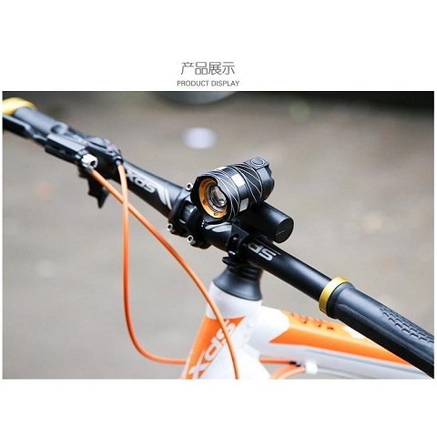 Lámpara de bicicleta luz de noche montar T6 luz brillante enfocable USB linterna recargable accesorios de bicicleta de montaña general al por mayor