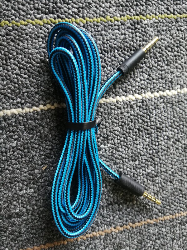 For LoGitech G433 G233 G Pro X Braided Extension UpGraded Headphone Cable Accessories Audio Cable 3.5mm