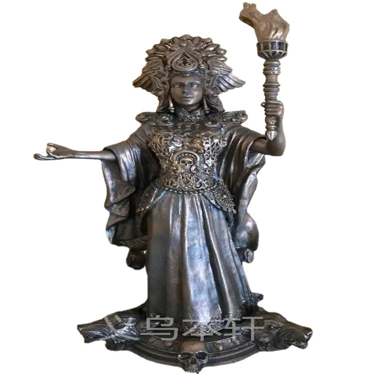 Indie Station New Product Hecate, Goddess Of Witchcraft Witchcraft Goddess And Magic Statue