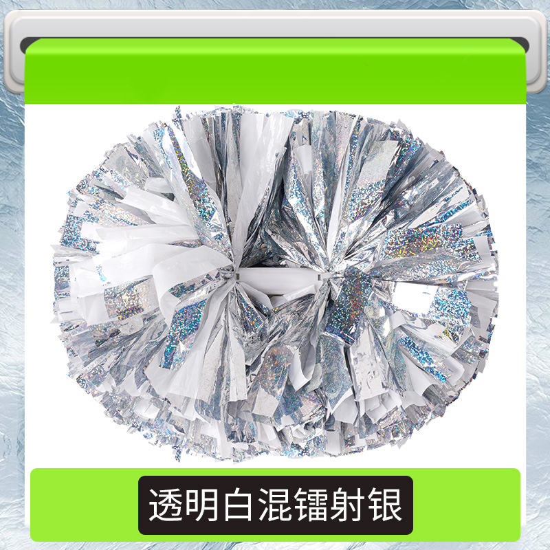 Porristas Bola de flores porristas mano flor mano sacudida flor danza rendimiento mano flor porristas flor bola de color rendimiento