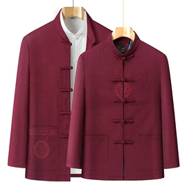 中山装唐装;男式休闲裤;男式唐装