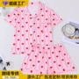 外穿爱心跨境印花家居服