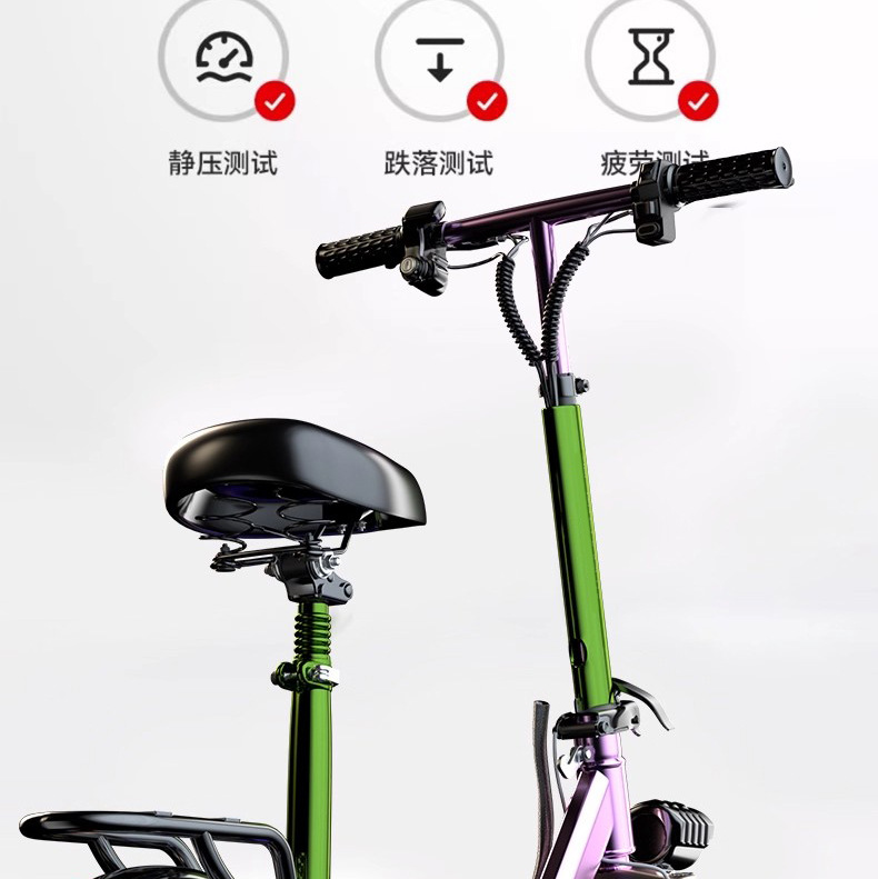 10-inch foldable electric scooter, small mini scooter, adult electric vehicle for transportation