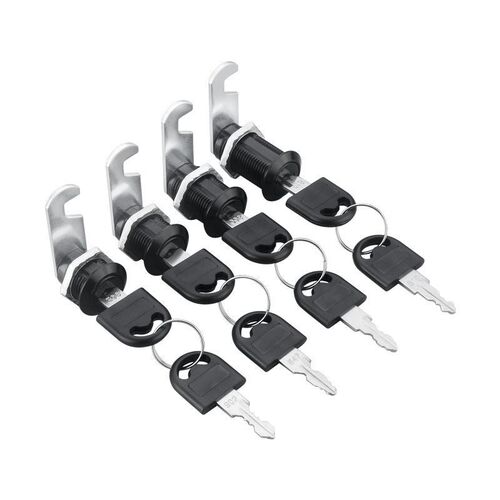 Iron sheet file cabinet lock, locker cylinder lock, desk cabinet lock, storage cabinet door lock, mailbox lock, black tongue-style lock