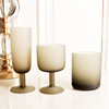 Matte high quality cup with glass, Scandinavian wineglass suitable for men and women, internet celebrity, Nordic style