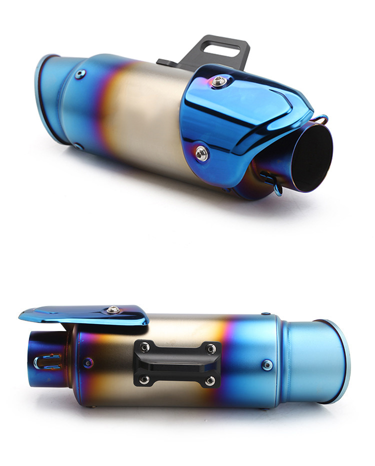 Universal Motorcycle Modified Exhaust Pipe Sc Scorpio Tail Section Street Exhaust for 600 250Sr 321Rr