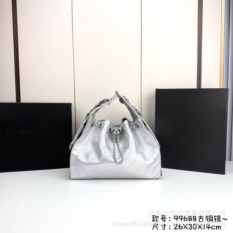 2025 New Model Pearlescent Diamond-Patterned Chain Bag for Women, High-End Shoulder Crossbody Handbag, Hobo Bucket Bag 2025 New Model Pearlescent Diamond-Patterned Chain Bag for Women, High-End Shoulder Crossbody Handbag, Hobo Bucket Bag