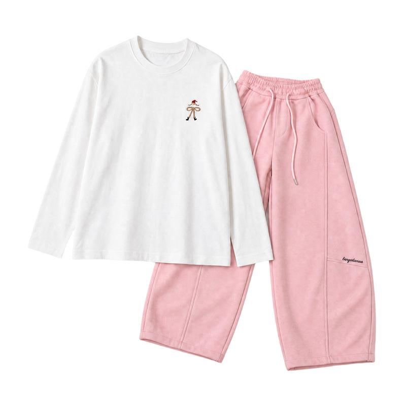 Autumn set, children's long-sleeve, western style, for teenagers, suitable for spring and autumn 5