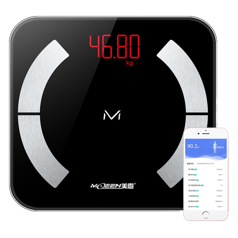 Smart Body fat scale charging electronic scale professional weighing small precision durable body weight scale household fat measurement