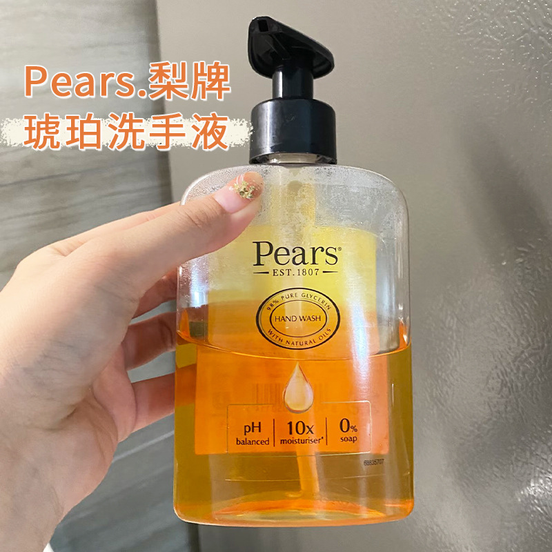 Pears Antibacterial Hand Soap with Sandalwood Amber Orange Fragrance, Cleansing, Moisturizing, Long-Lasting Scent Pears Antibacterial Hand Soap with Sandalwood Amber Orange Fragrance, Cleansing, Moisturizing, Long-Lasting Scent