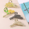 Advanced hairgrip, crab pin, summer big hairpins, elegant shark, hair accessory, high-quality style, wholesale