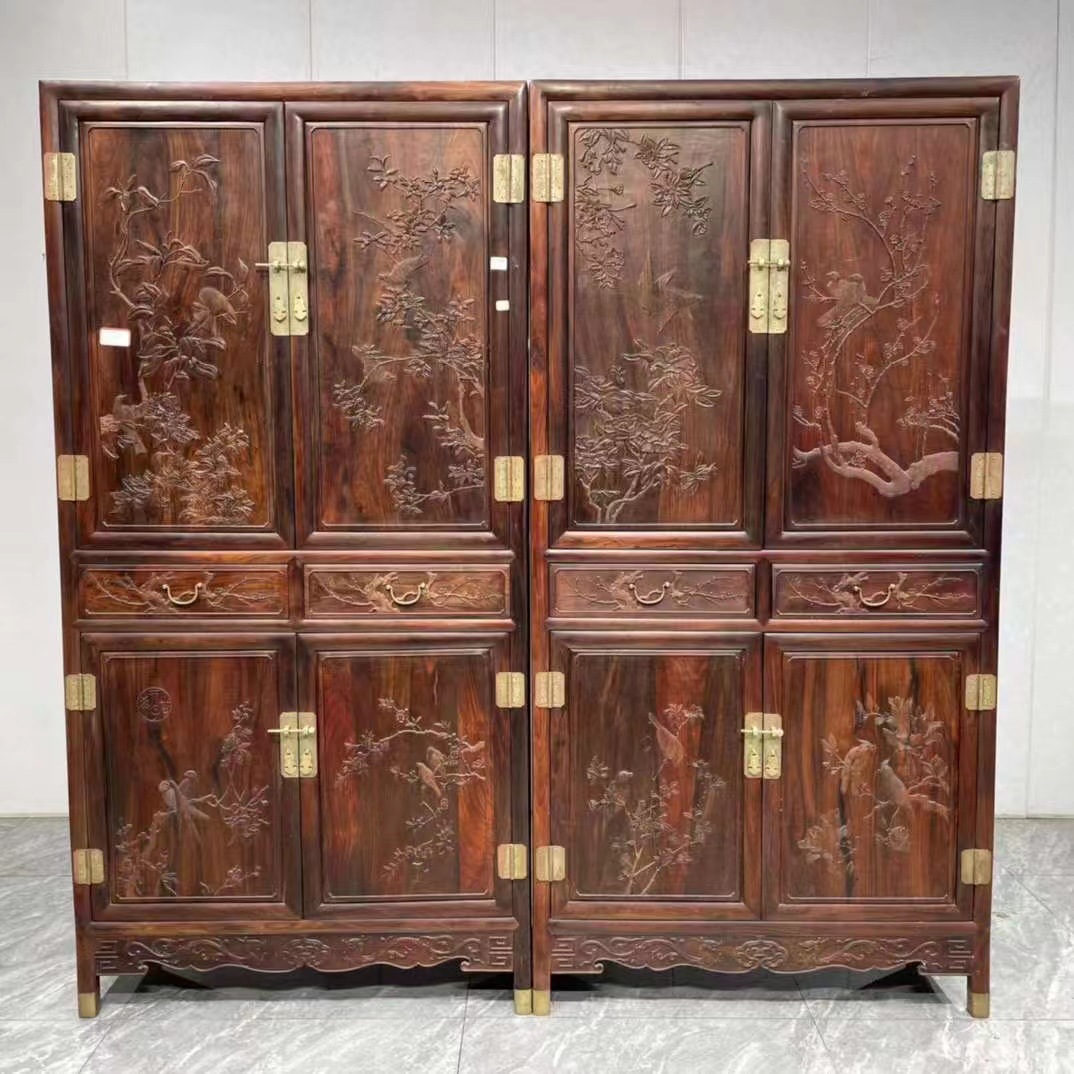 Laos Rosewood, Cochin Rosewood, Silk Feathers, Sandalwood Carvings, Birds, Wardrobe, Lockers, Bedroom Ornaments