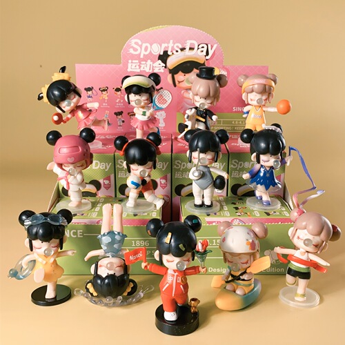 Ruolai Games Figures Wholesale Twelve Solar Terms Spring and Summer Autumn and Winter Dreamland Afternoon Tea Blind Box PVC Motherland Edition