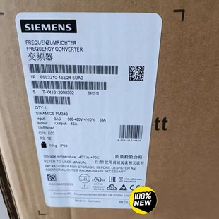 6Sl3210-1Se24-5Ua0 Siemens S120 Inverter 22Kw Power Module