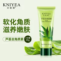 Скраб для лица Jinnia Aloe Vera Exfoliating Aloe Vera Gel, улучшающий поры «куриной кожицы», 80 г, оптом