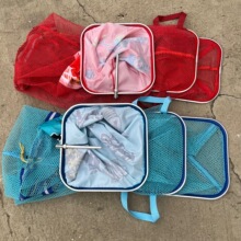 方口鱼护挂胶鱼护2米彩色挂胶鱼护钓鱼用品活鱼笼渔具钓具户外用