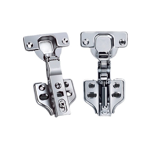 Wholesale second-stage force hinge cold-rolled steel hydraulic damping wardrobe base copper door hinge cigarette case hinge hardware accessories
