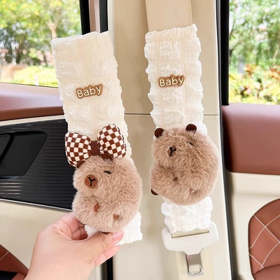 Carto Kappi Barra car seat belt shoulder guard universal car anti-collar protective cover car decoration cute decoration