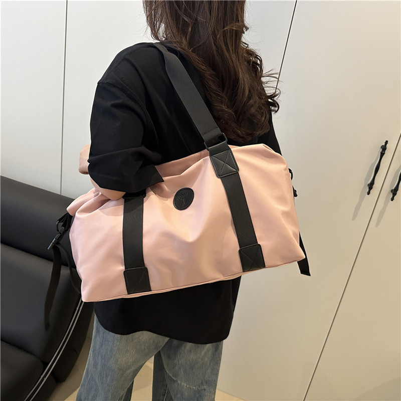 Bolsa de viaje Bolsa impermeable de tela Oxford portátil para hombre Bolsa de fitness Bolsa de equipaje de viaje de gran capacidad Bolsa deportiva