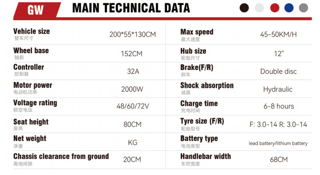 Lf Cross-Border Export Electric Motorcycle High-Power Electric Scooter High-Speed Long-Distance Electric Bike Electric Scooter