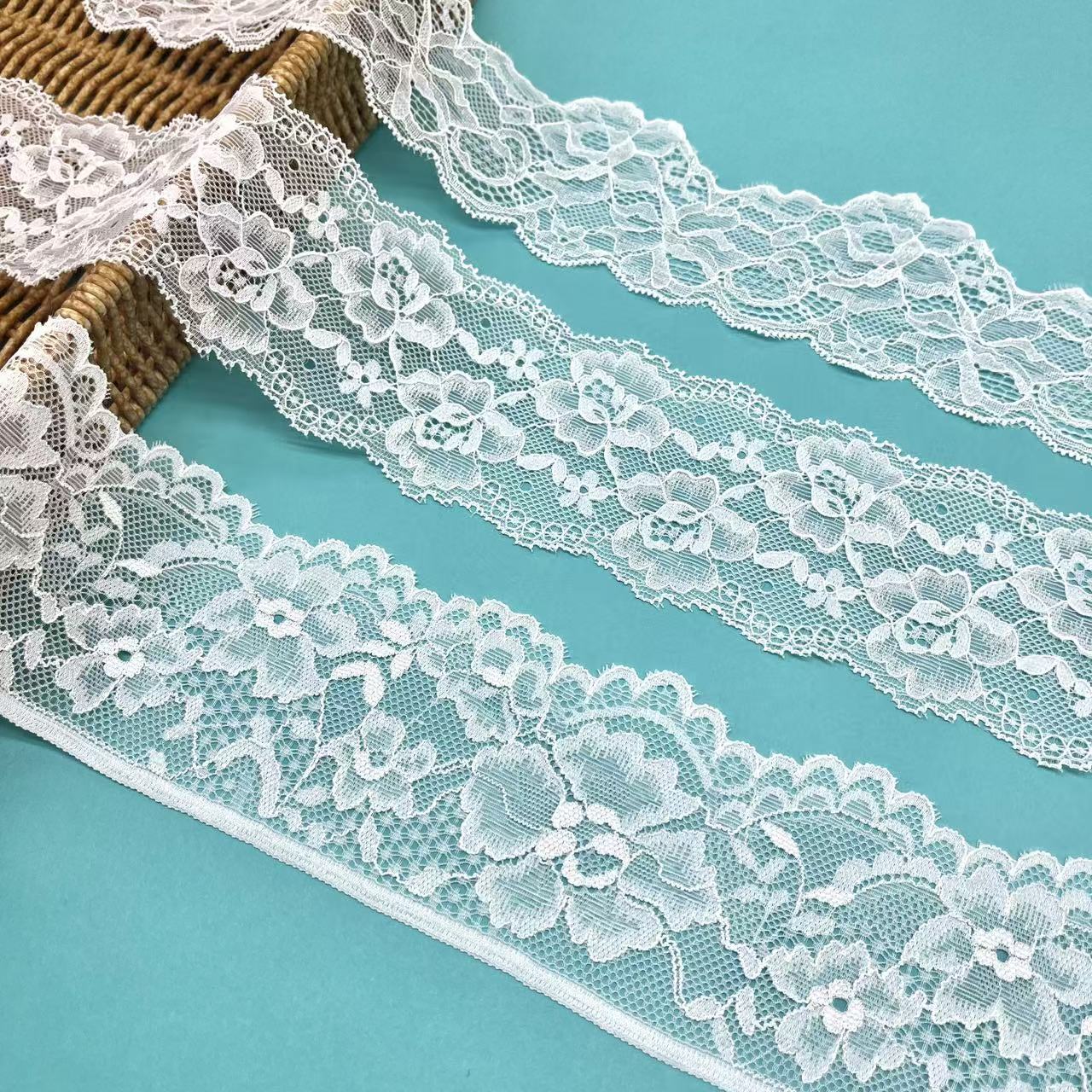 White lace elastic underwear