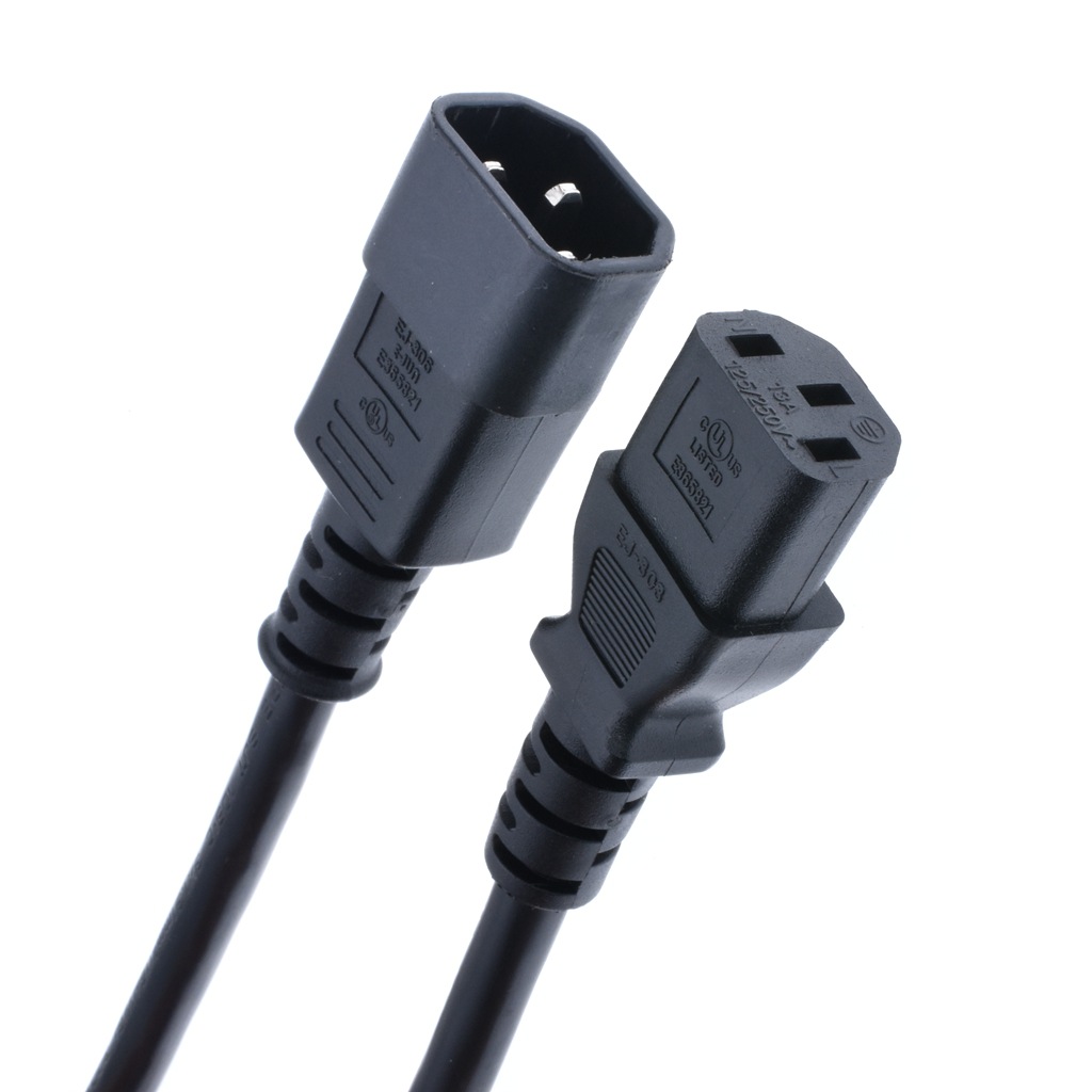 C14转C13品字电源延长线7米1.5平方250V电脑机箱设备服务器电饭煲