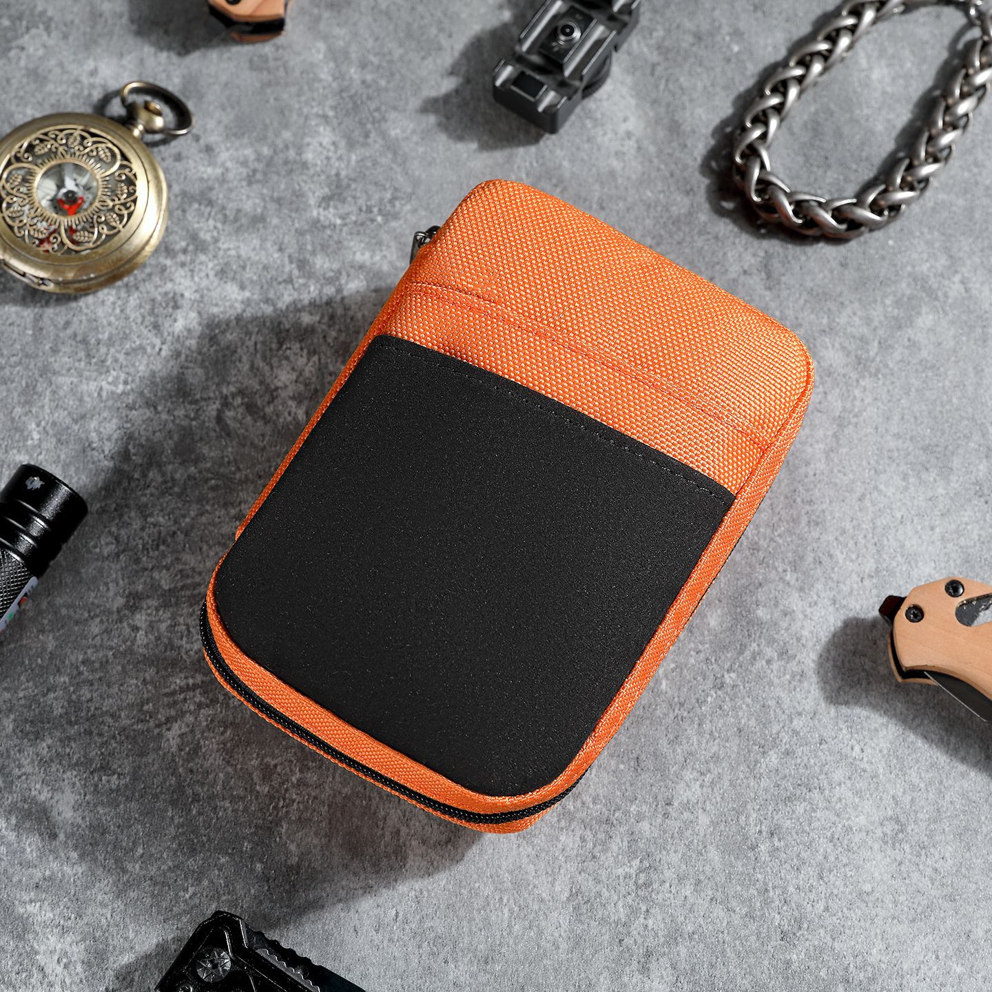 Nuevo bolso de tarjeta transfronterizo multipropósito bolso de almacenamiento de herramientas EDC mini bolso portátil diario