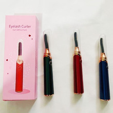跨境 電動睫毛卷燙器充電加熱睫毛定型卷翹器 電燙睫毛器廠家現